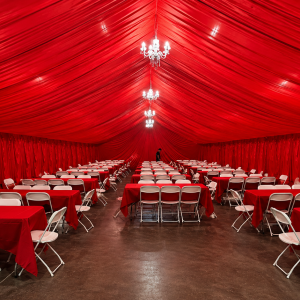30x50 Tent With Draping
