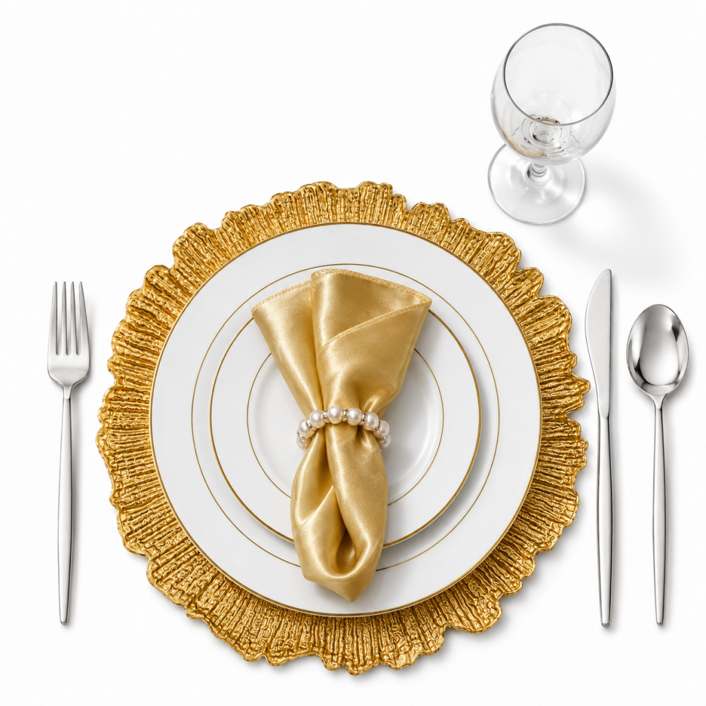 Gold Reef Dinnerware Set