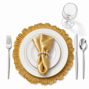 Gold Reef Dinnerware Set