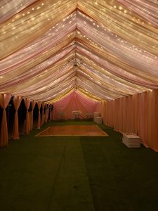 20x40 Tent With Draping