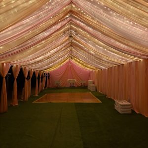 20x20 Tent With Draping