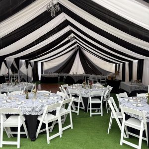 20x40 Tent With Draping Package