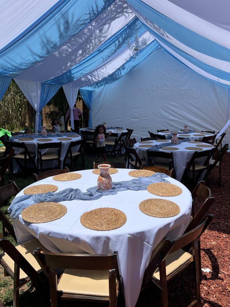 20x20 Tent With Draping Package