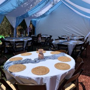 20x20 Tent With Draping Package