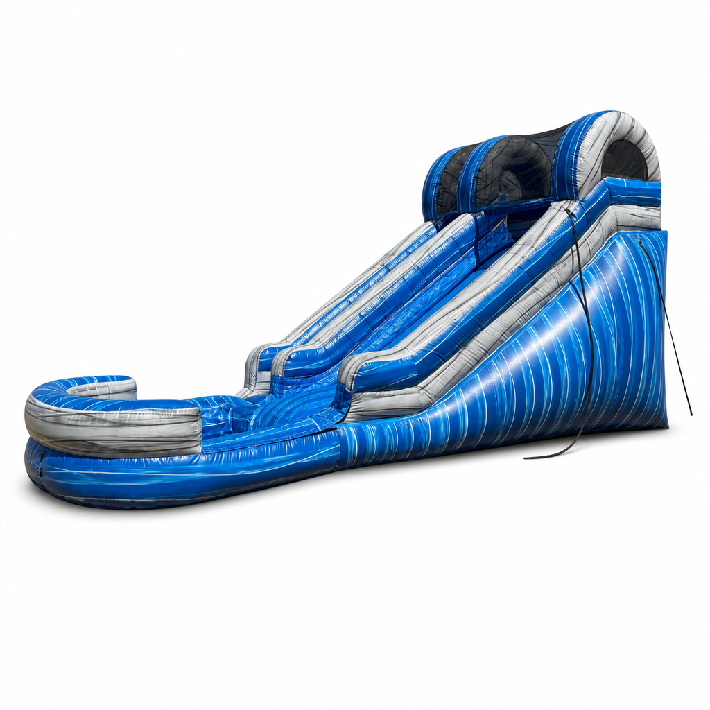 Blue Waterslide 16Ft